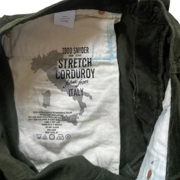 Todd Snyder slim corduroy pants 34×34 - Picture 9 of 10
